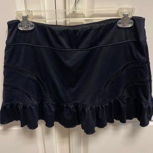 Fila, super cute black tennis skirt with shorts under